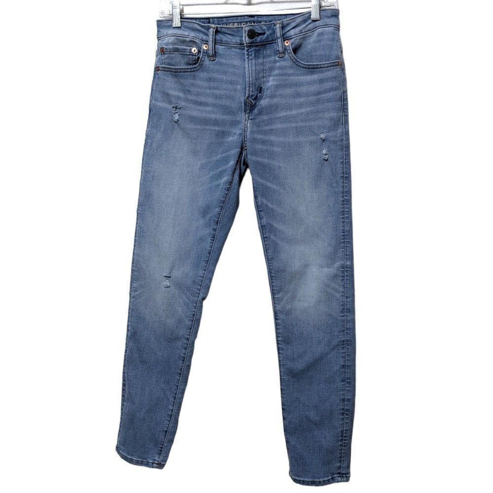 AMERICAN EAGLE Men’s AirFlex+ Temp Tech Athletic Skinny Jeans 28x30